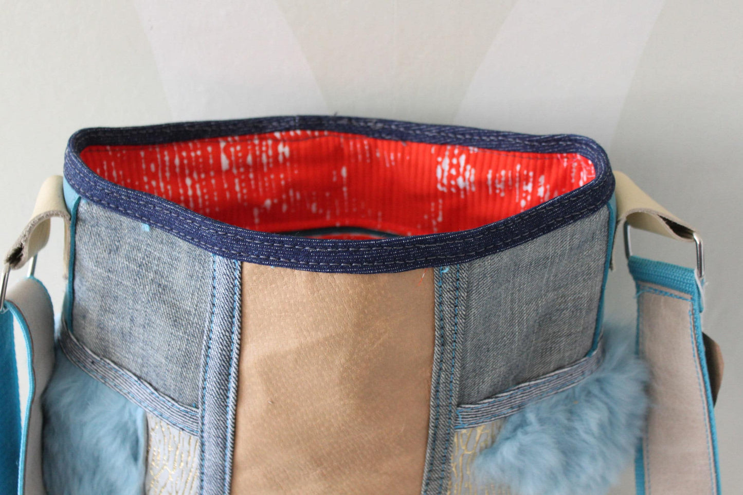 Leren Denim Tas VanStoel#165