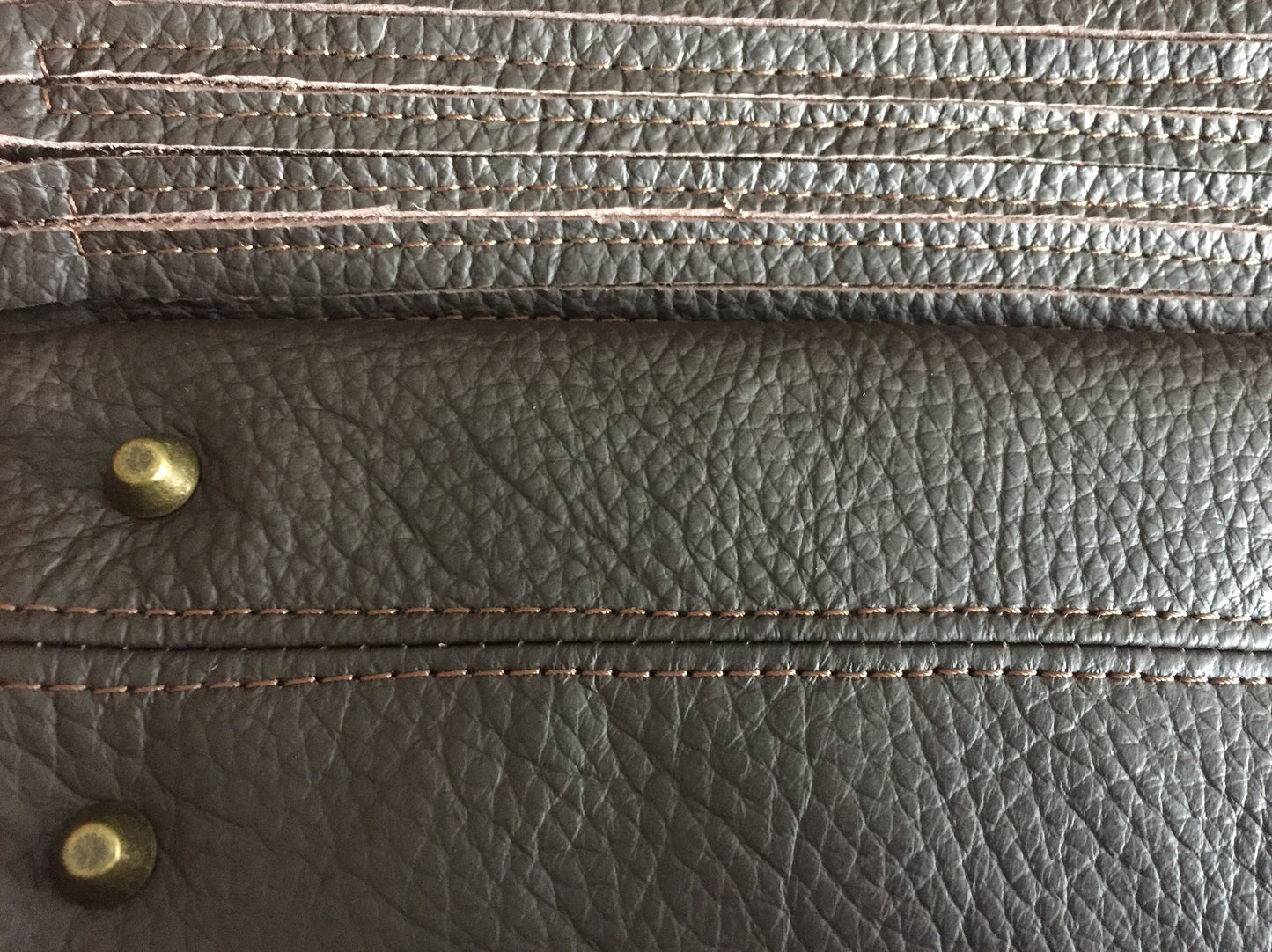 Schoudertas van Leer VanStoel#277 DONKER BRUIN | Handgemaakt van HERGEBRUIKT leer | duurzaam is beter