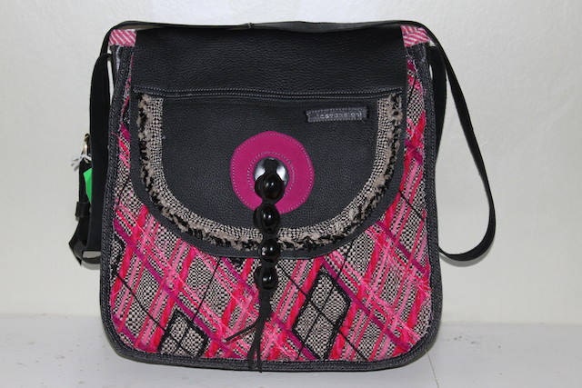 Tas van Meubelstof met Patroon van Wol VanStoel#175