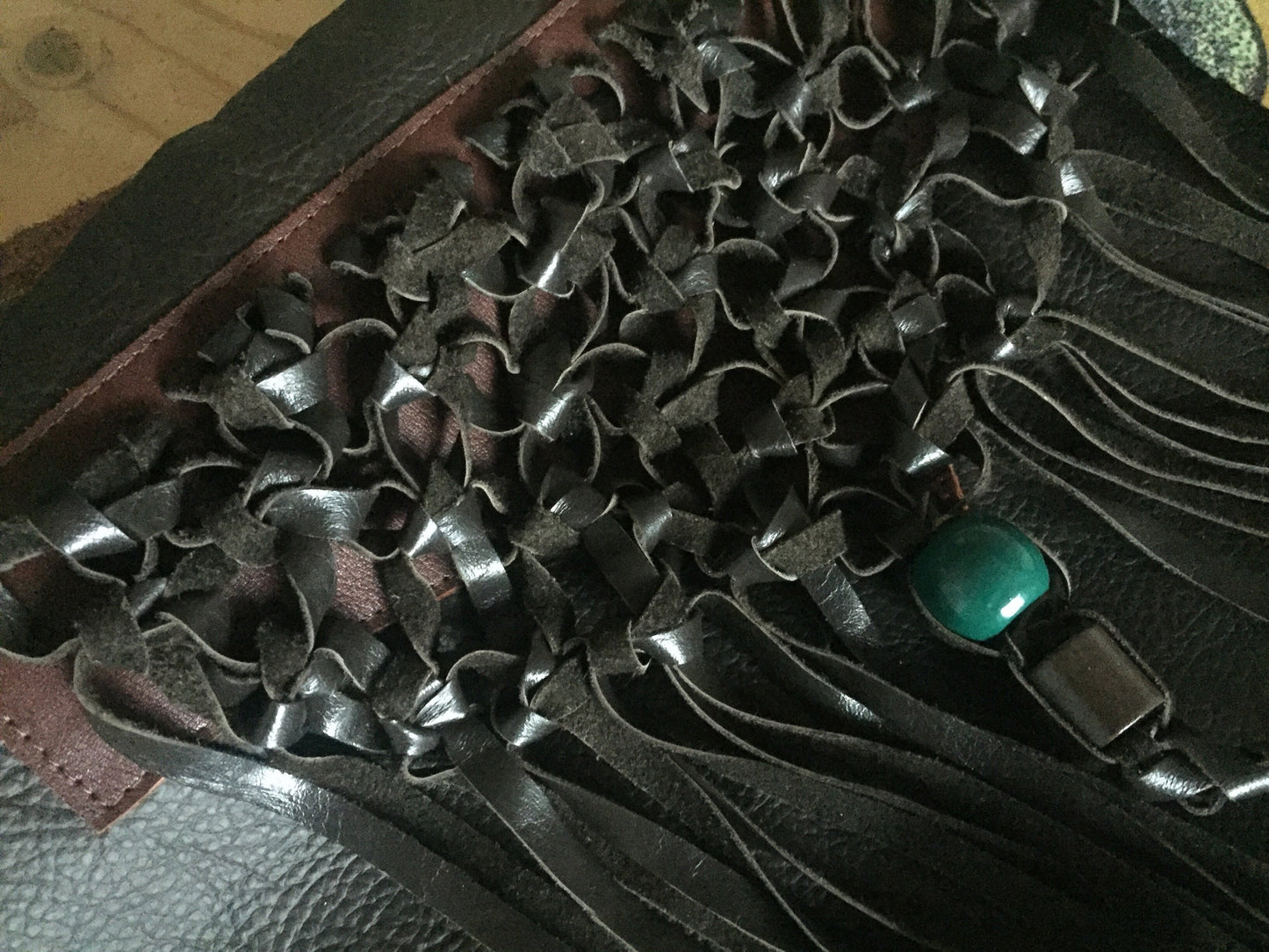 Schoudertas van Leer VanStoel#284 BRUIN | Handgemaakt van HERGEBRUIKT leer | duurzaam is beter