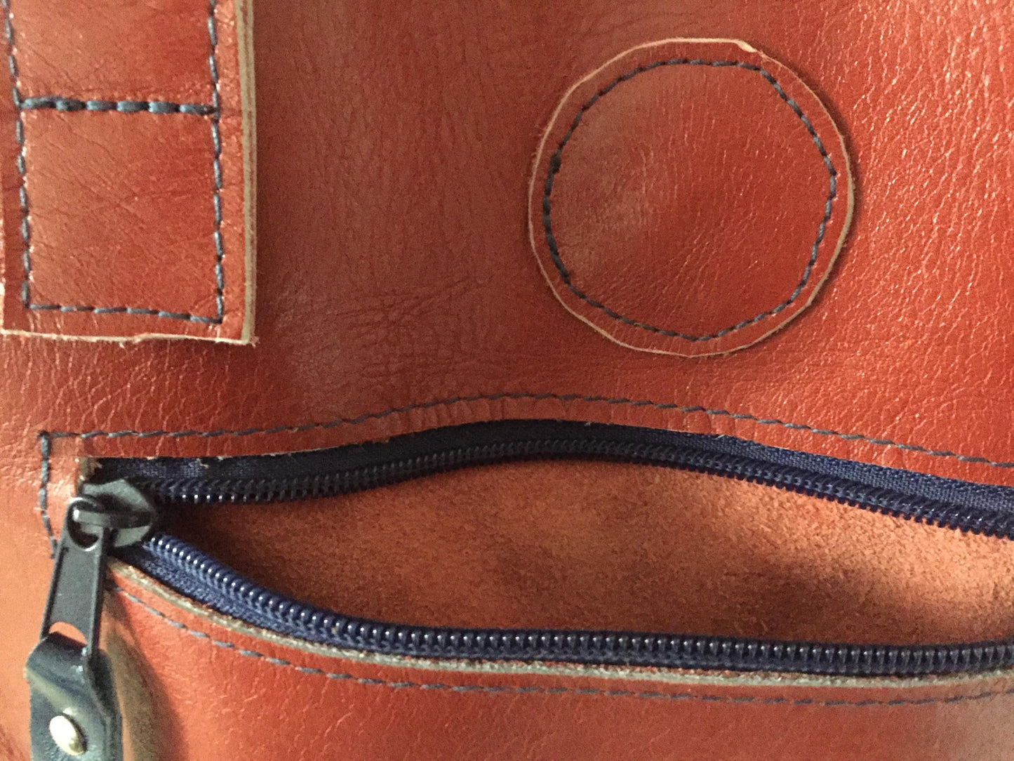 Stevige Shopper van Leer VanStoel#271 ROESTBRUIN | Handgemaakt van HERGEBRUIKT leer