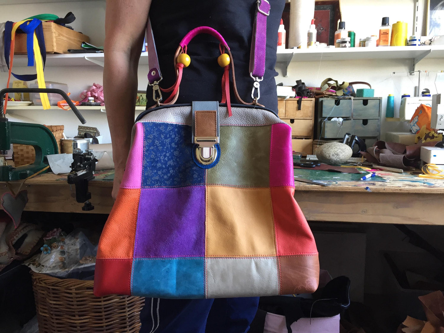 Patchwork Beugeltas VanStoel#302