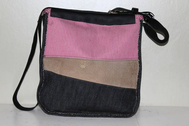 Tas van Meubelstof met Patroon van Wol VanStoel#175