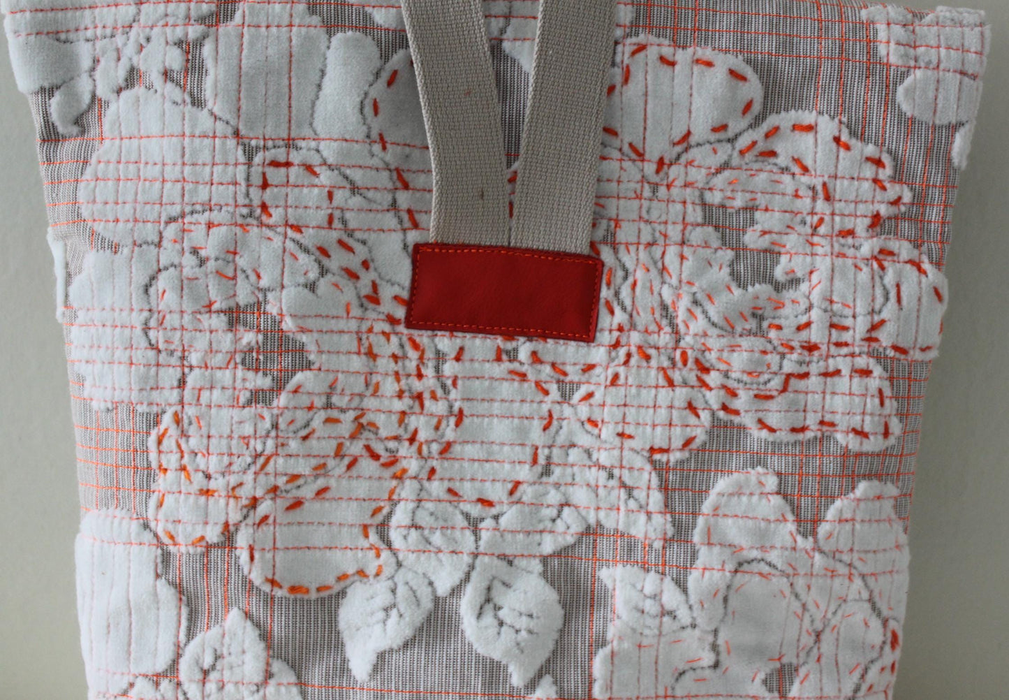 Handtas van Meubelstof VanStoel#194 BEIGE